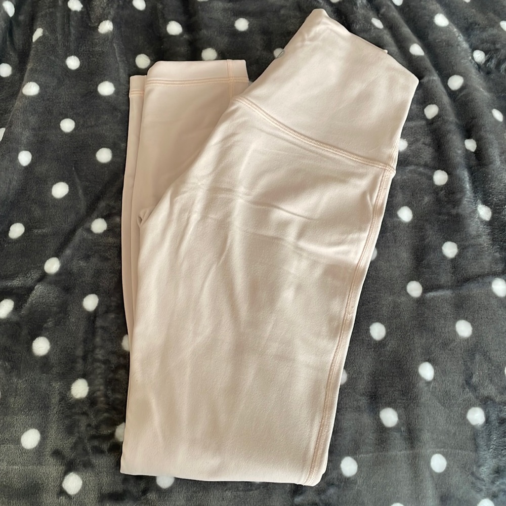 light pink lululemon leggings